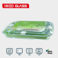 Borosilicate glass bakeware oval/rectangular/round bakeware